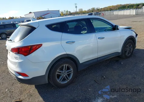2017 Hyundai Santa Fe Sport 2.4L из США, поврежденный, VIN 5XYZTDLB9HG396986